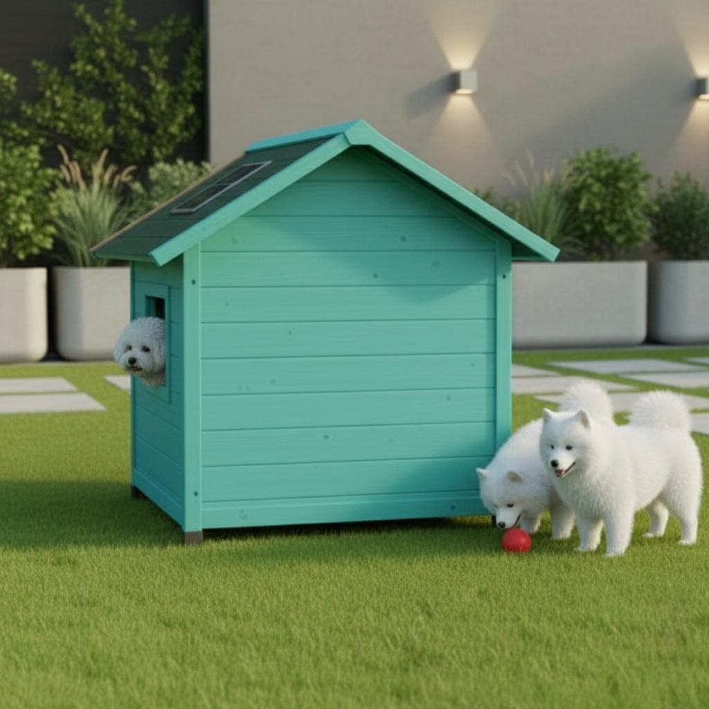 DIY Modern Dog House Plans — Cut list and material detail