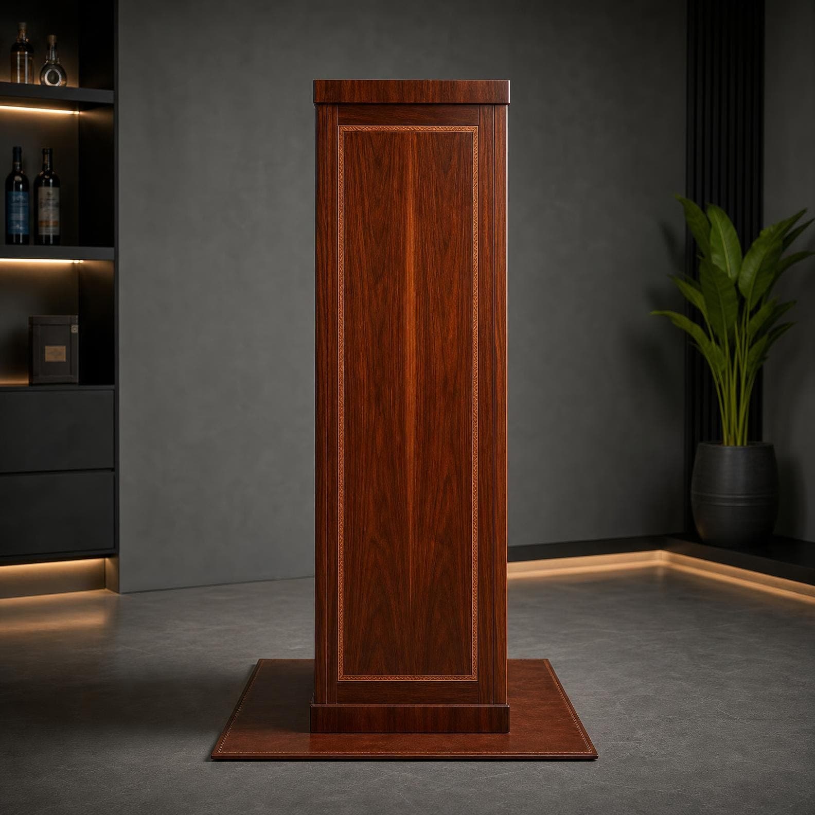 Large Cigar Humidor Cabinet Plan — Finished build photo