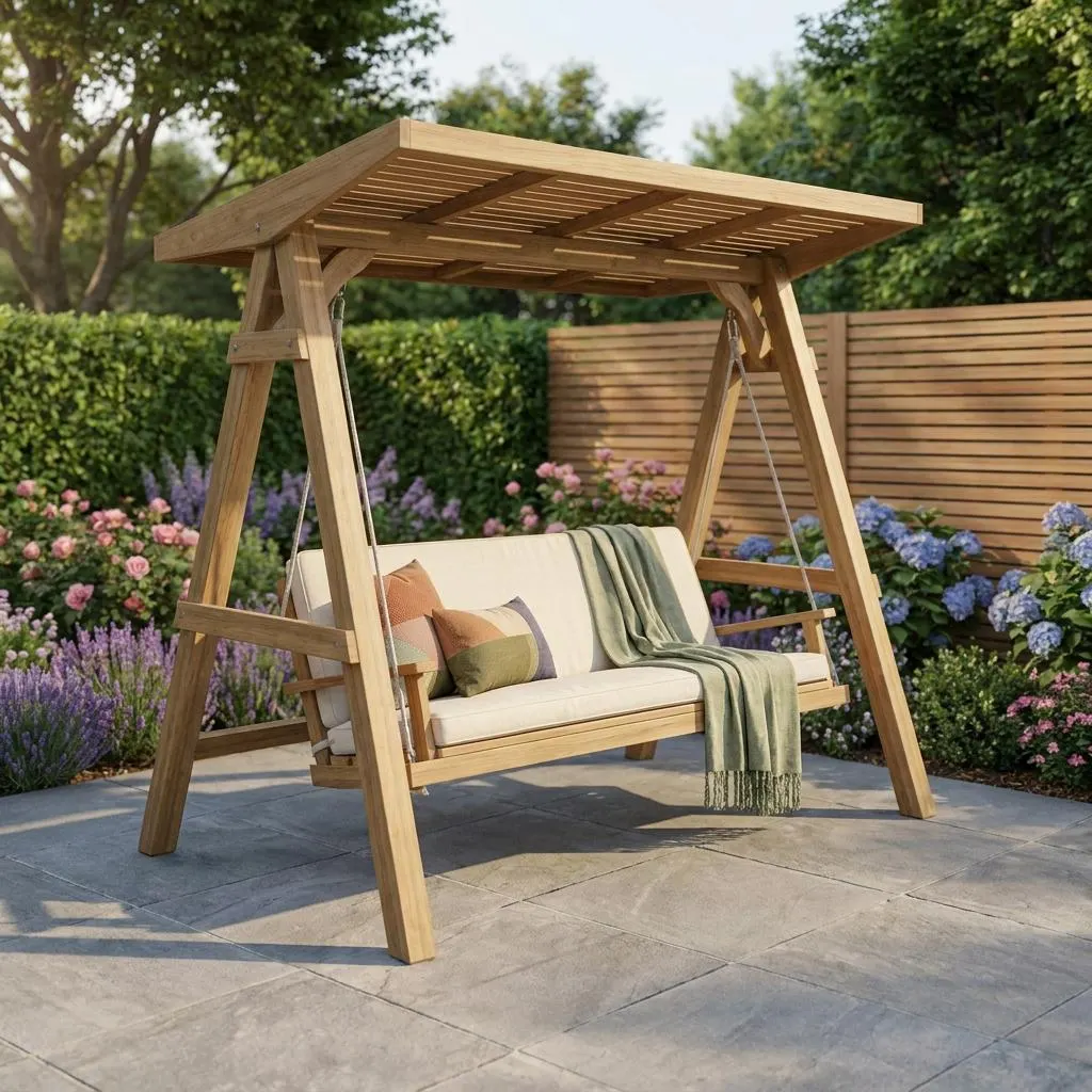 Arbor Swing Plans — Cut list and material detail