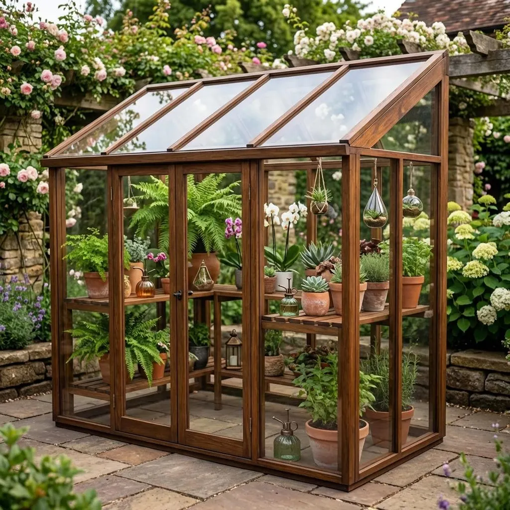 DIY Lean-To Greenhouse Plans — Material and lumber overview
