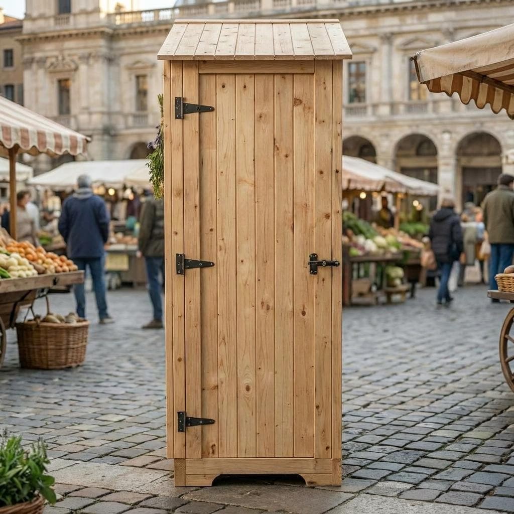 DIY Farmstand Plans — Finished build photo