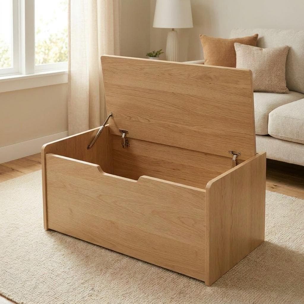 DIY Storage Bench Plans — Material and lumber overview