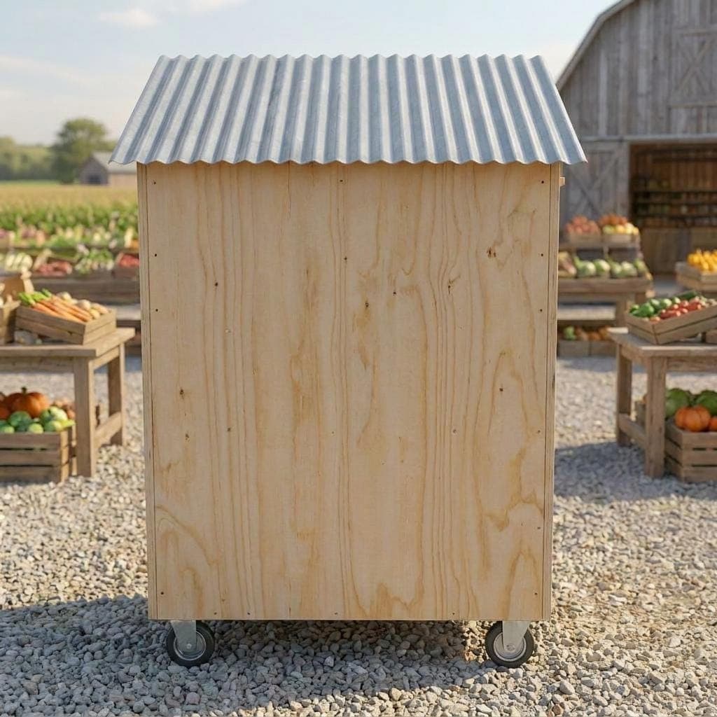 DIY Farmstand Plans — Blueprint close-up detail