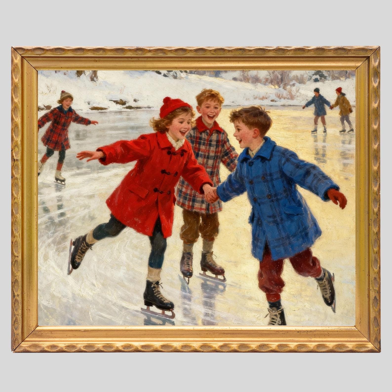 Vintage Christmas Prints Bundle — Finished build photo