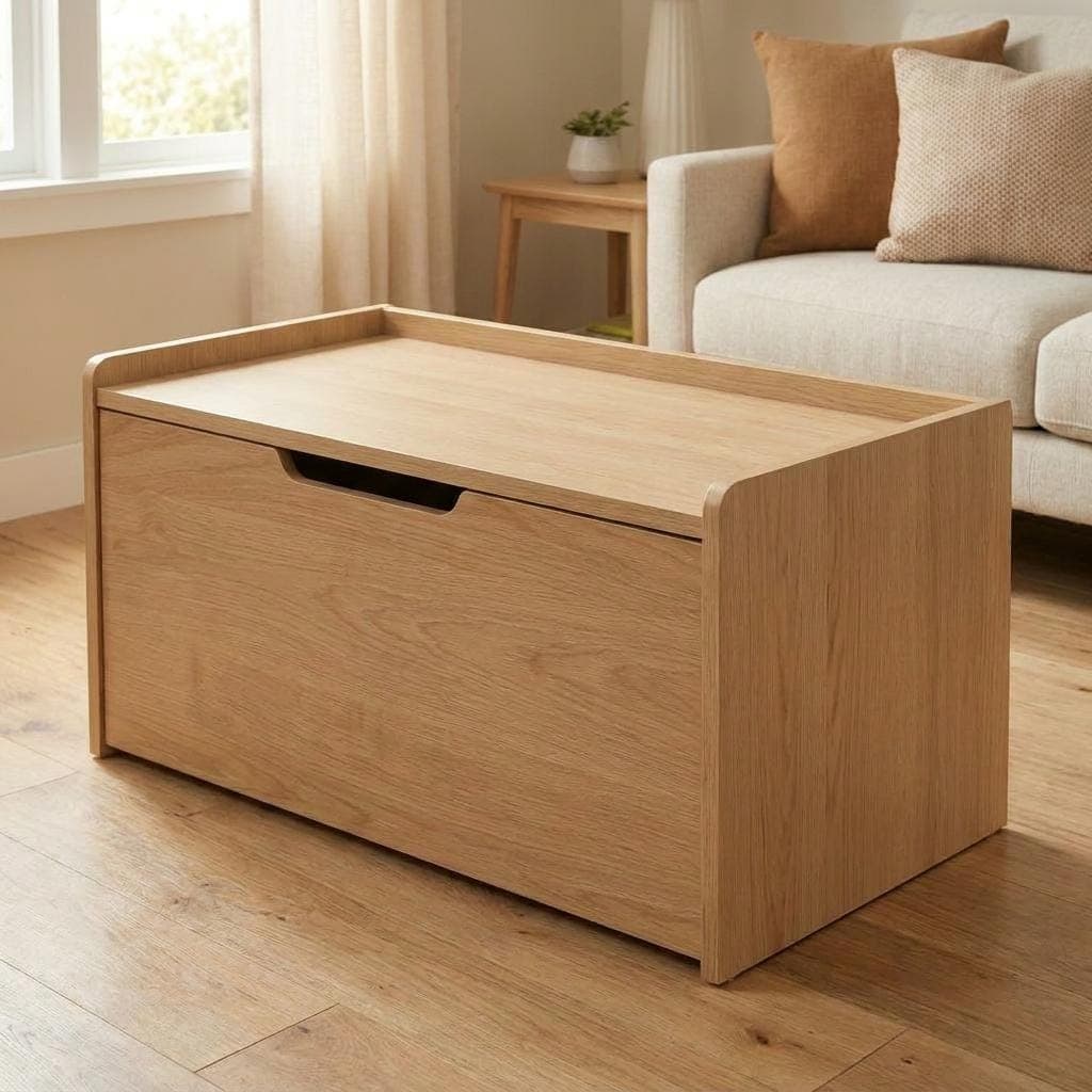 DIY Storage Bench Plans — Cut list and material detail