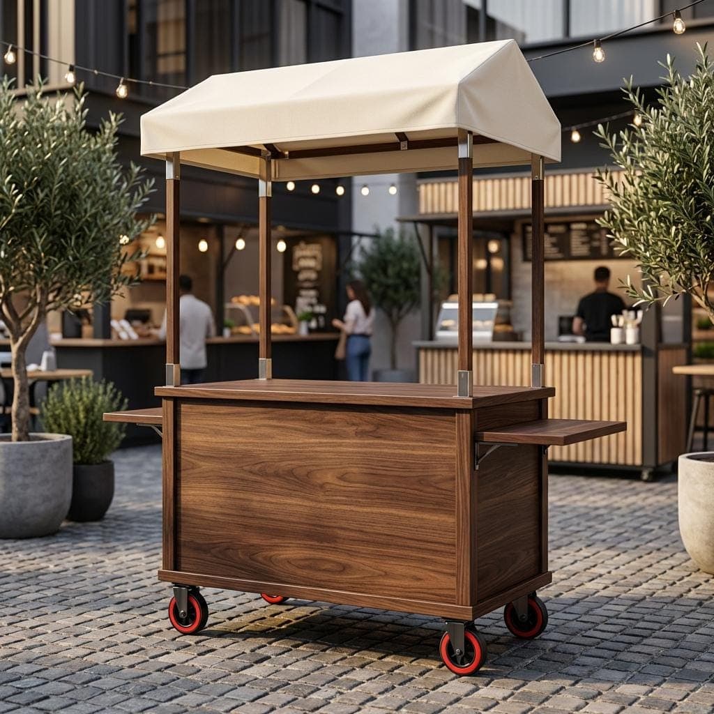 How to Build a DIY Coffee Cart or Espresso Bar