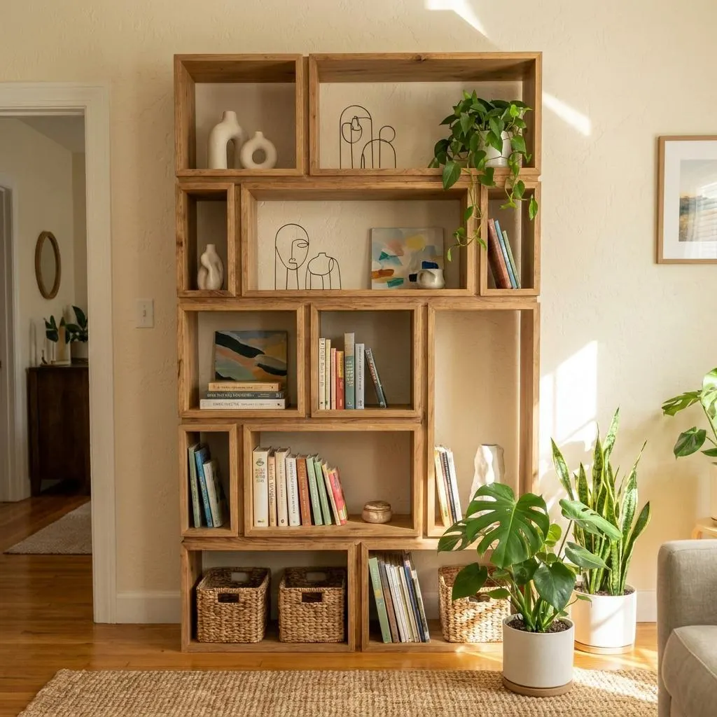 DIY Bookshelf Plans — Material and lumber overview