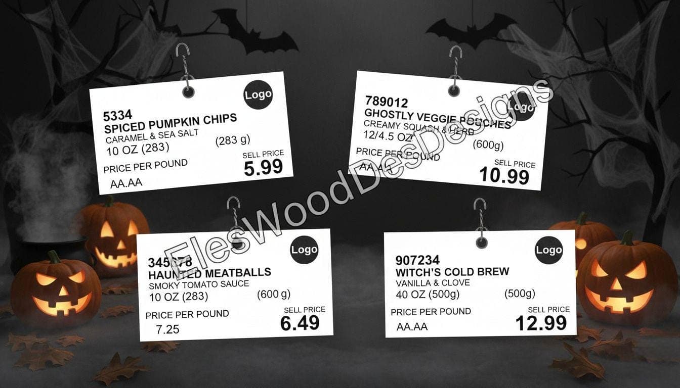 Editable Costco Party Signs — Cut list and material detail