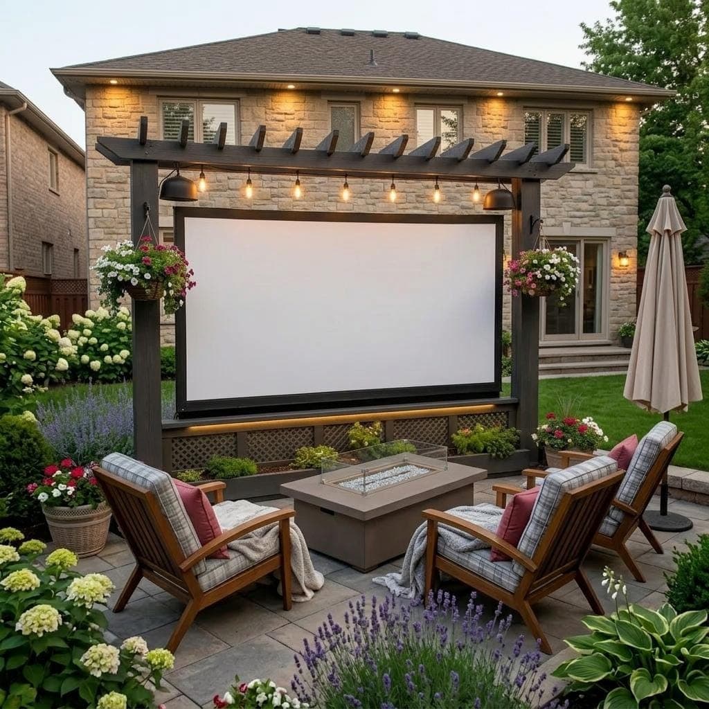 DIY Outdoor TV Stand Plans — 3D exploded assembly view