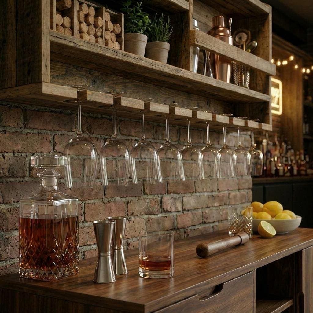 Wall Mounted Wine Rack Plans — Material and lumber overview