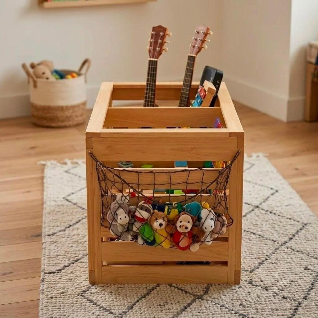Toy Box Plans PDF — Material and lumber overview