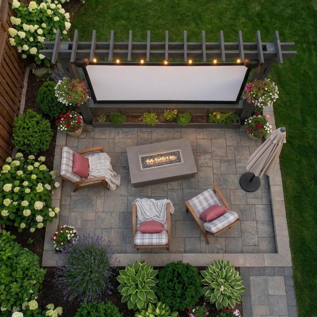 DIY Outdoor TV Stand Plans — Material and lumber overview