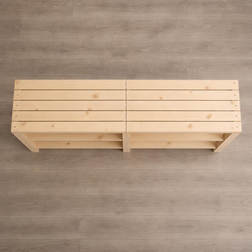 DIY Wall Shelf Plans — Dimension diagram