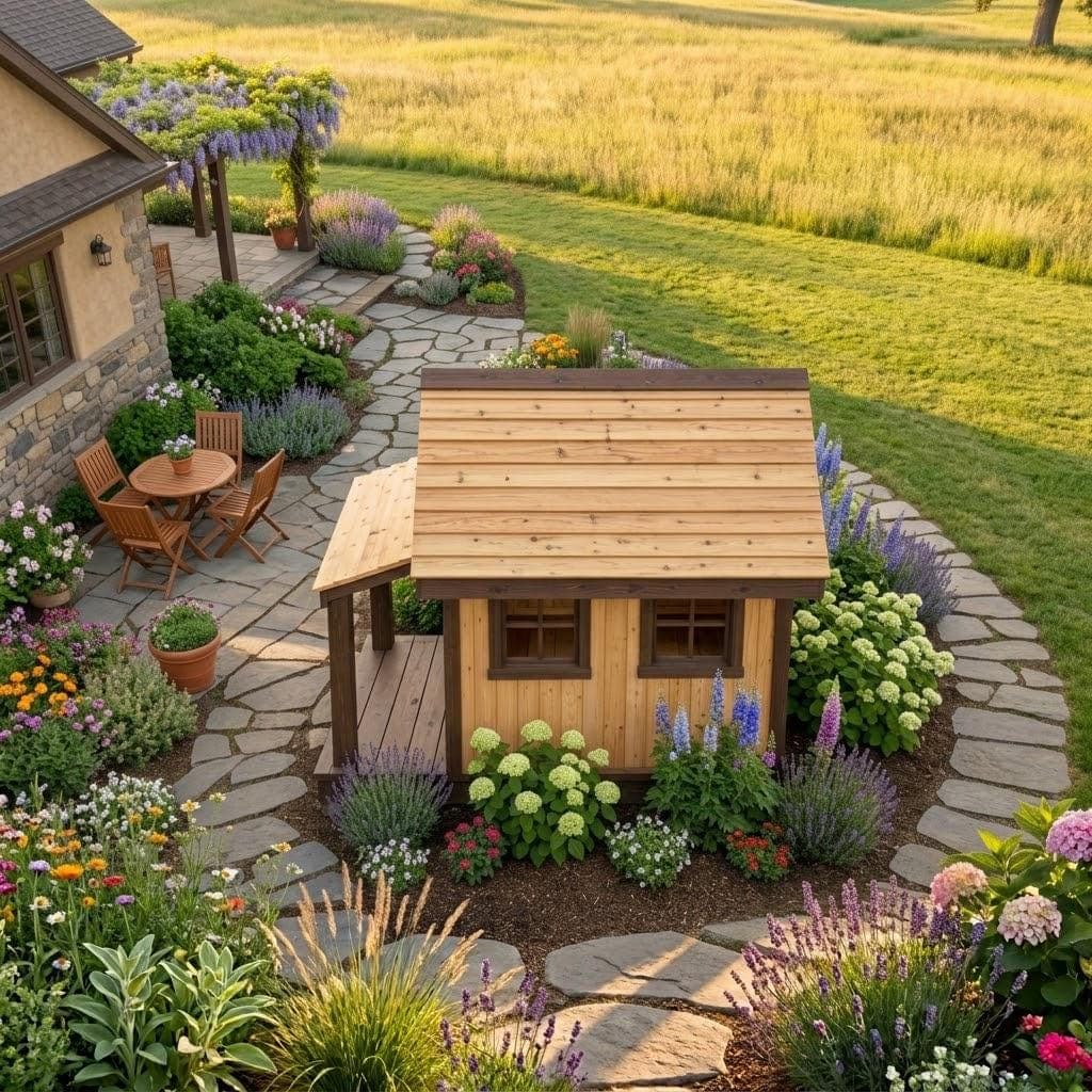 Large Dog House Plans — Cut list and material detail