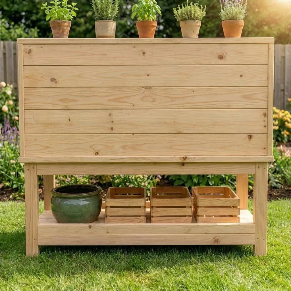 Kids Mud Kitchen Plans — Material and lumber overview