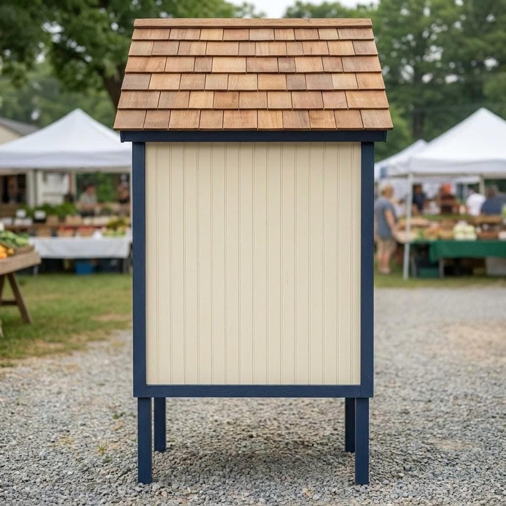 DIY Farmstand Plans — Material and lumber overview