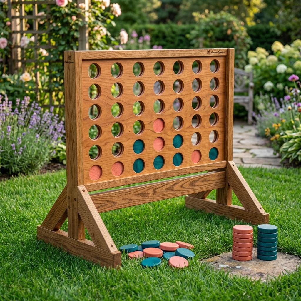 Giant Connect Four Plans — Step-by-Step DIY Woodworking Plans PDF Blueprint