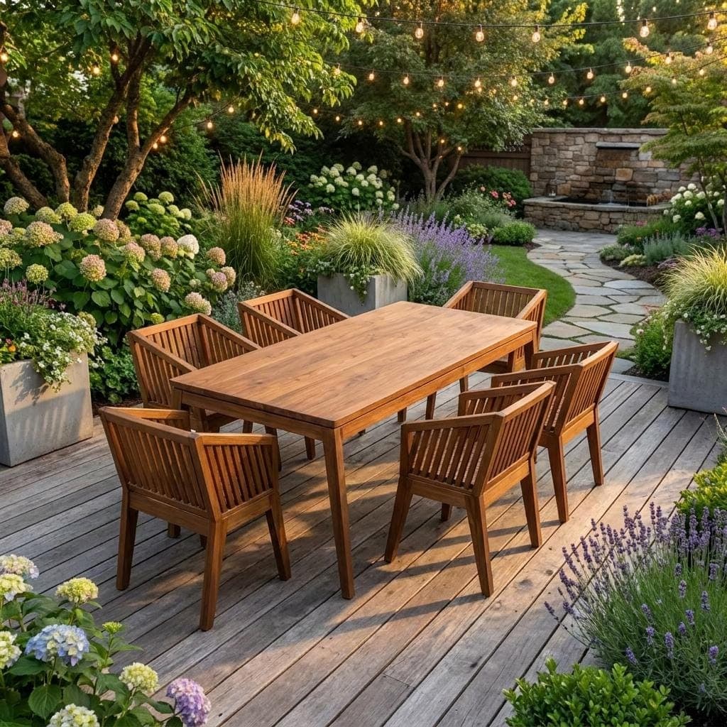 Outdoor Dining Set Plans — Step-by-Step DIY Woodworking Plans PDF Blueprint