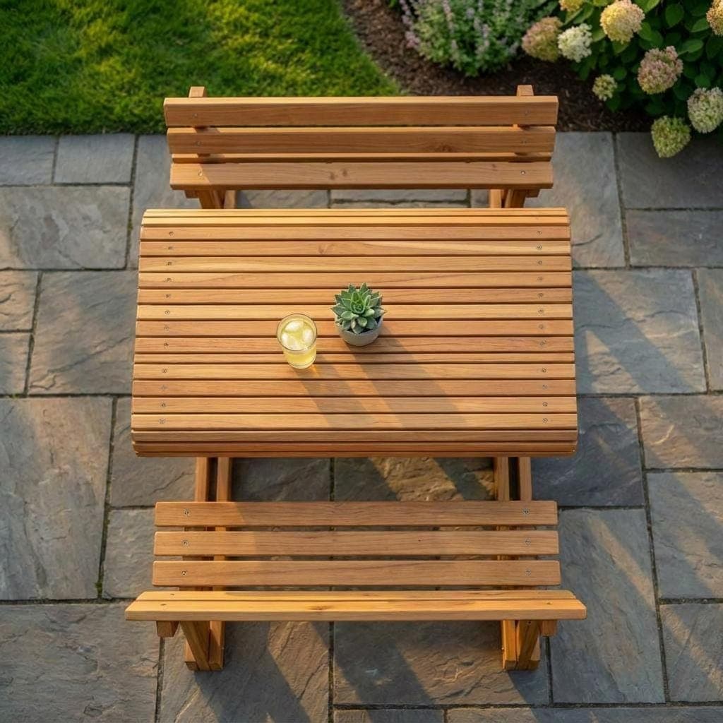 DIY Picnic Table Plans — Cut list and material detail