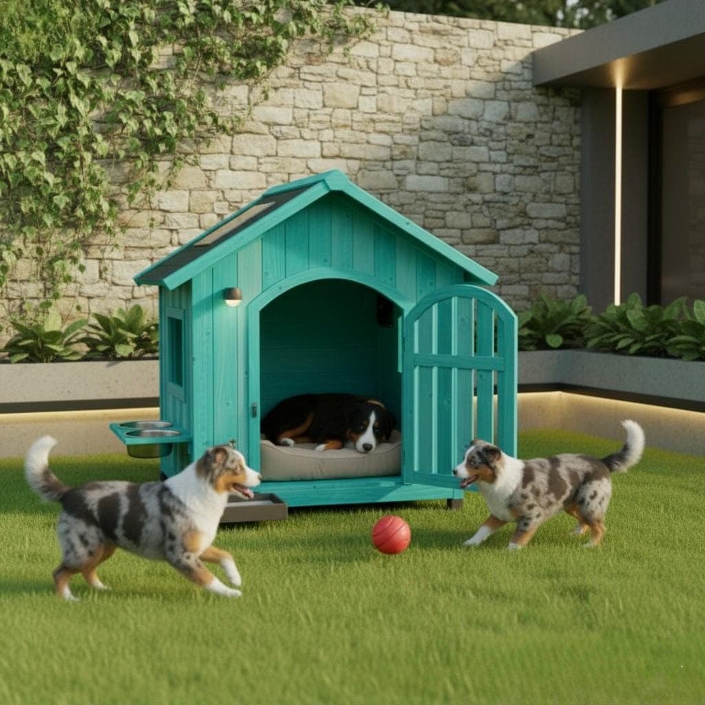 DIY Modern Dog House Plans — Step-by-Step DIY Woodworking Plans PDF Blueprint
