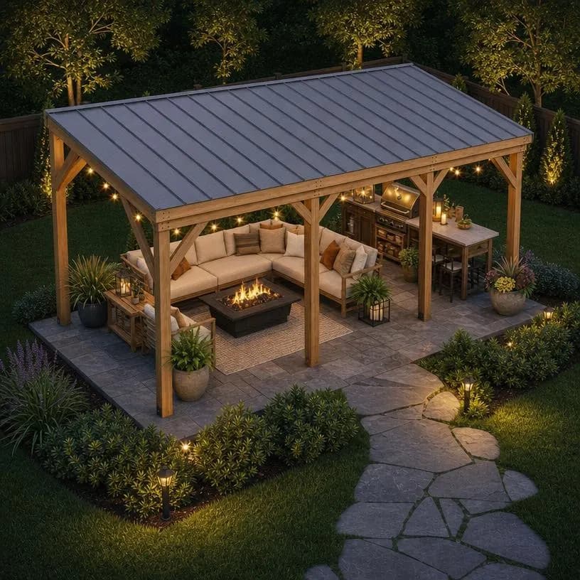 10x24 Gazebo Build Plans — Step-by-Step DIY Woodworking Plans PDF Blueprint