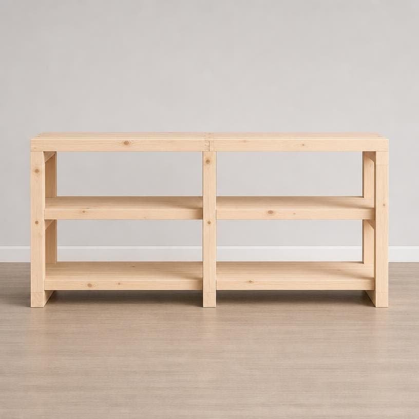 DIY Wall Shelf Plans — Finished build photo