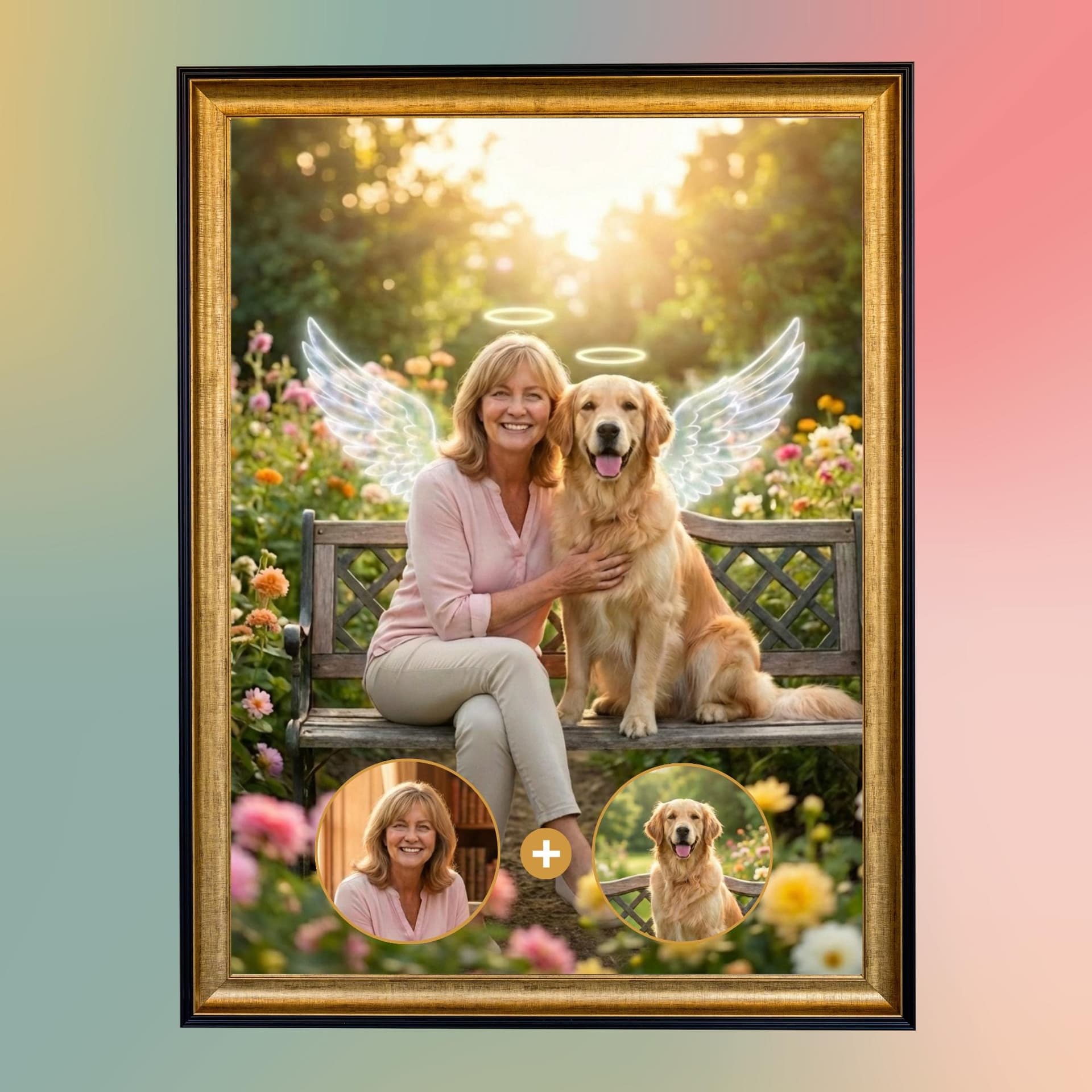 Custom Memorial Portrait — Cut list and material detail