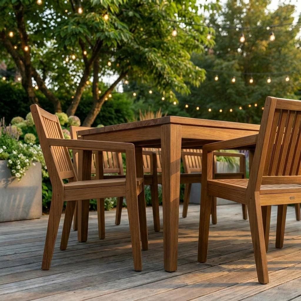 Outdoor Dining Set Plans — Material and lumber overview