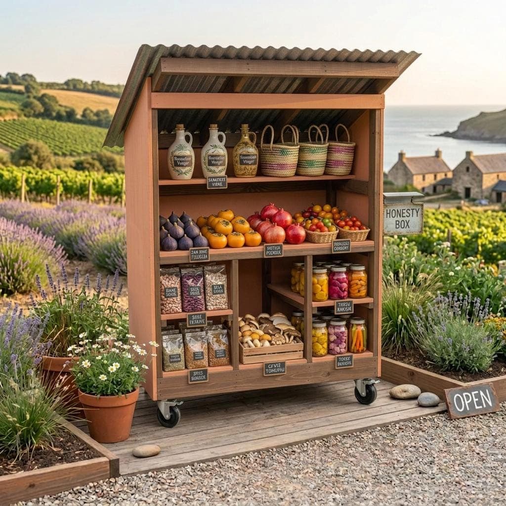 DIY Farm Stand Plans — Step-by-Step DIY Woodworking Plans PDF Blueprint
