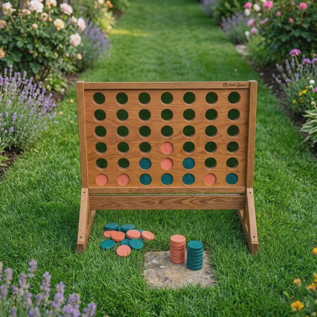 Giant Connect Four Plans — 3D exploded assembly view
