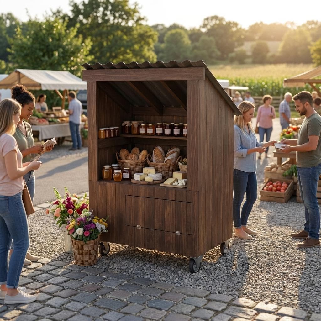 DIY Farmstand Plans — Material and lumber overview