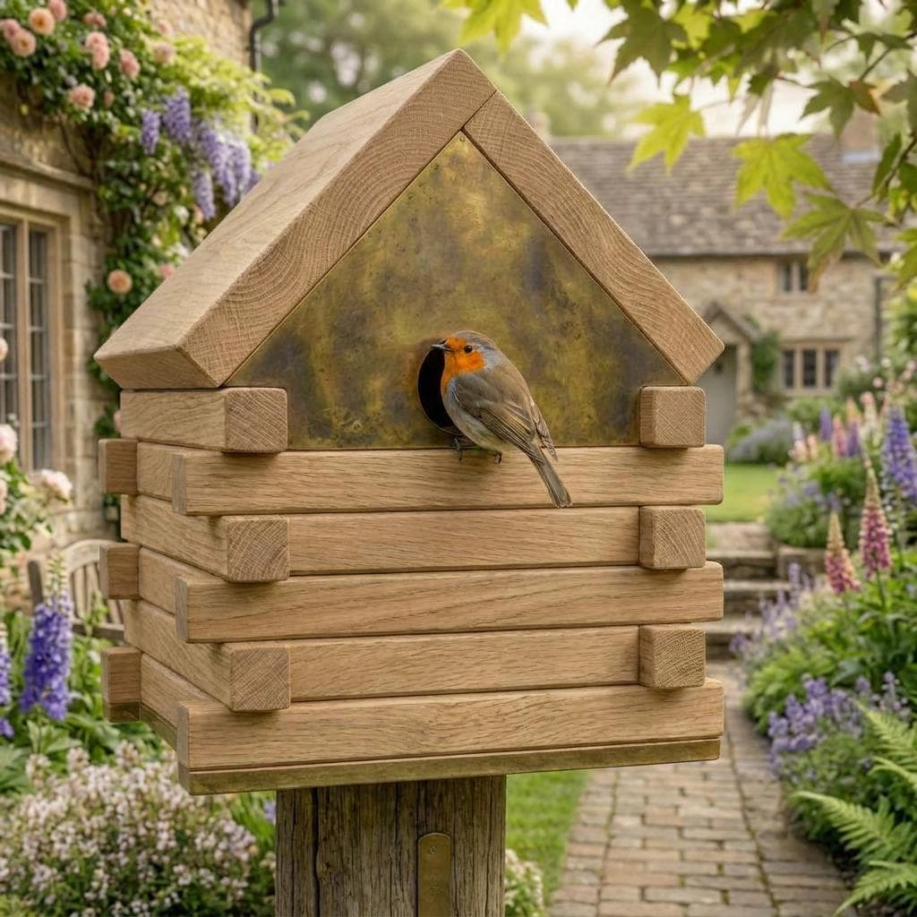 Log Cabin Birdhouse Plans — Step-by-Step DIY Woodworking Plans PDF Blueprint