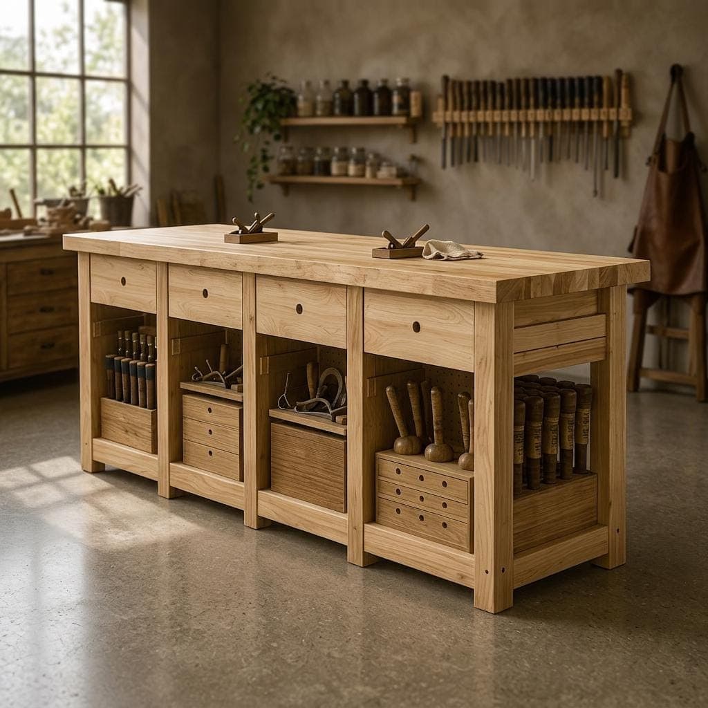 Modular Workbench Plans — Material and lumber overview