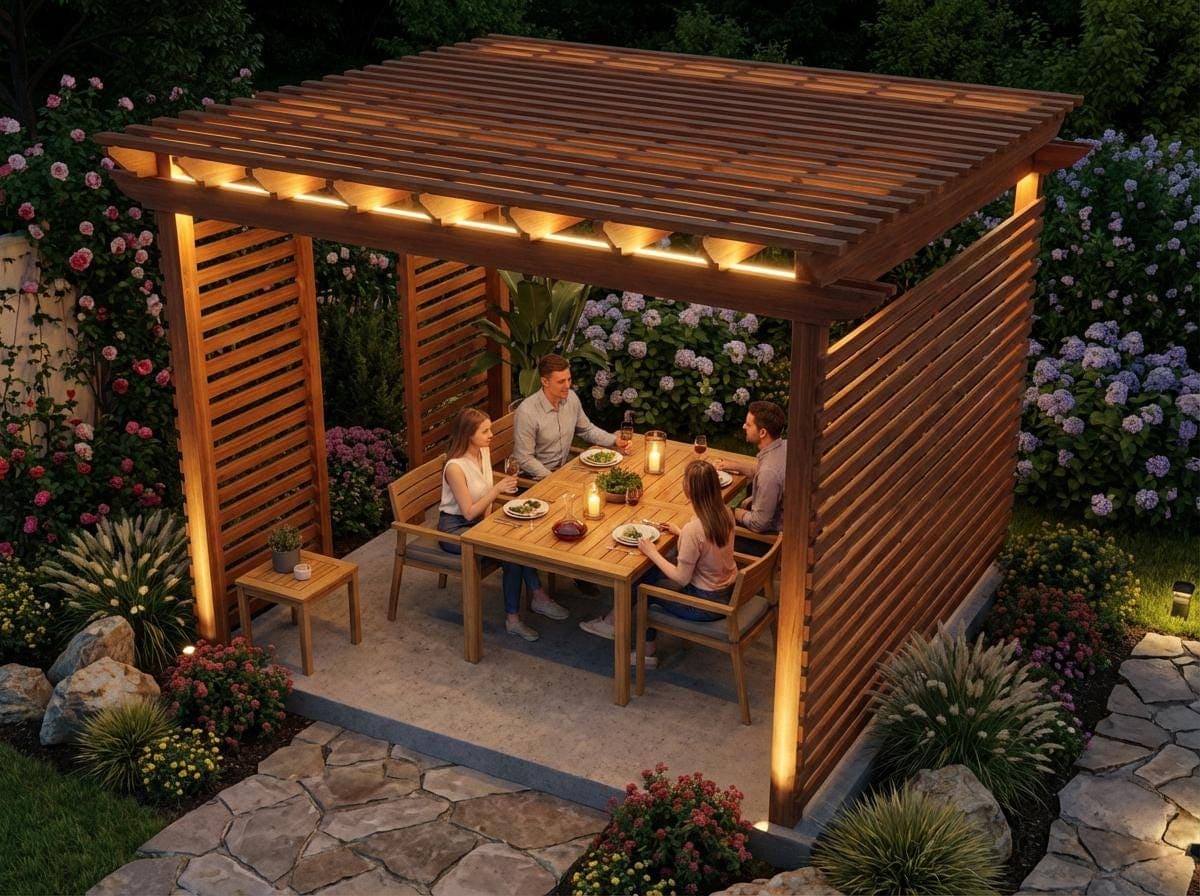 DIY Garden Pergola Plans — Step-by-Step DIY Woodworking Plans PDF Blueprint