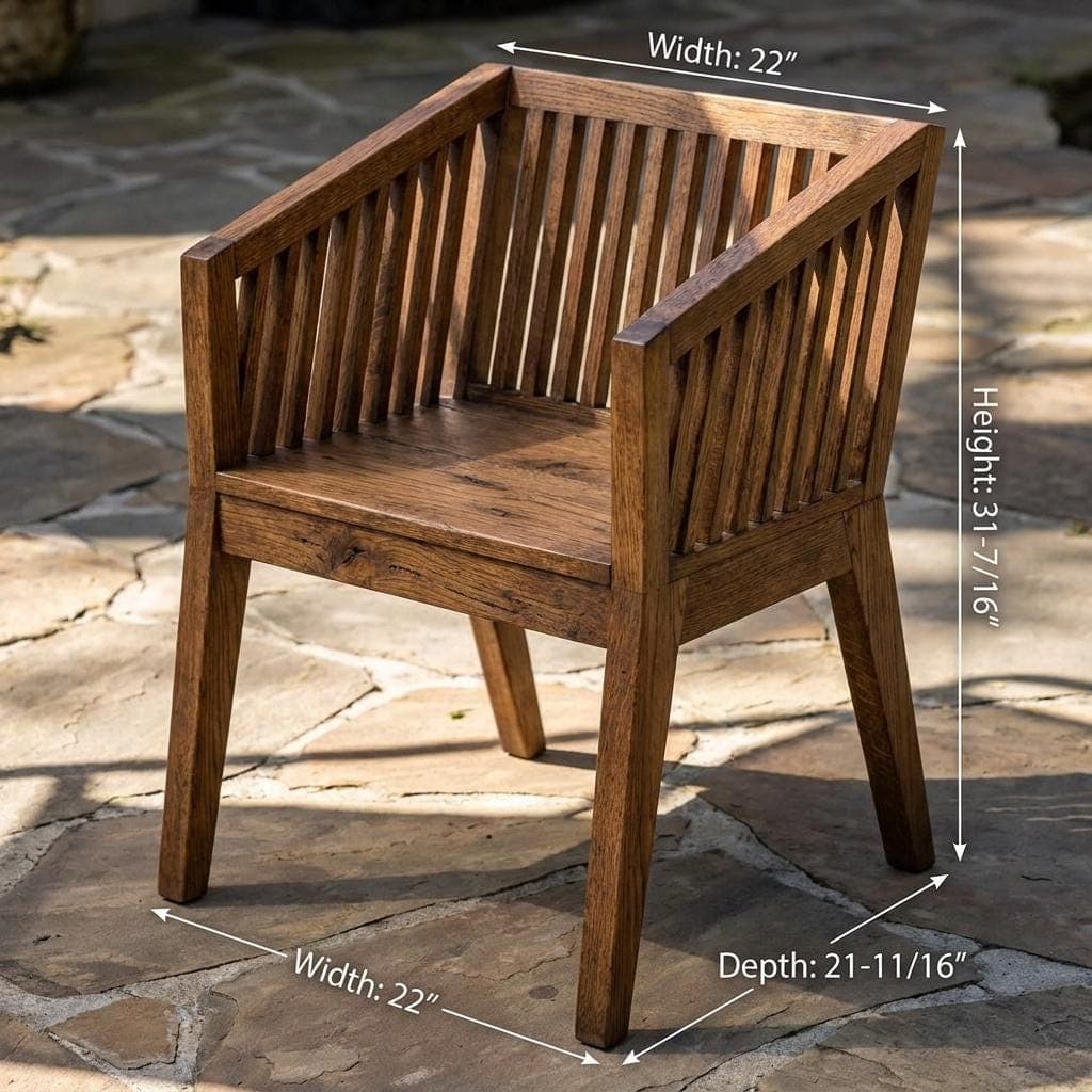 Outdoor Dining Set Plans — Step-by-step 3D assembly diagram