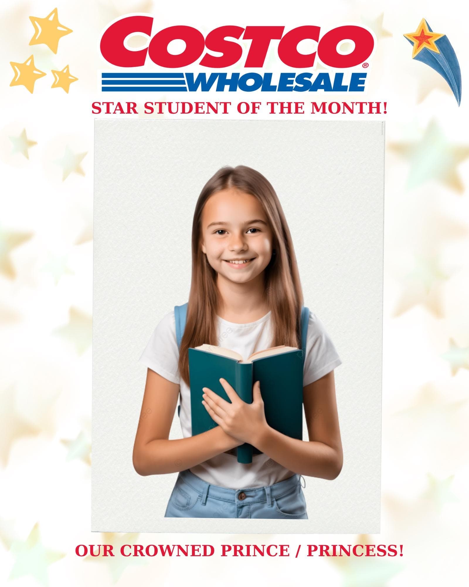 Costco Employee of the Month Sign — Step-by-Step DIY Woodworking Plans PDF Blueprint