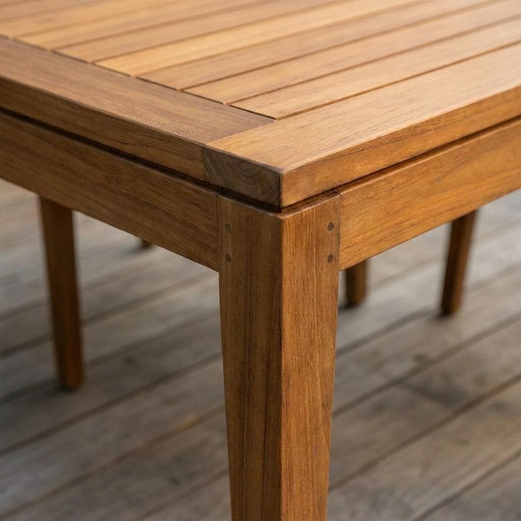 Outdoor Dining Set Plans — Dimension diagram