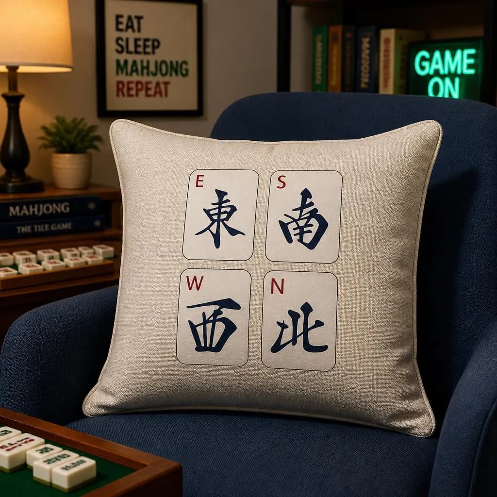 American Mahjong Tile Bundle — Blueprint close-up detail