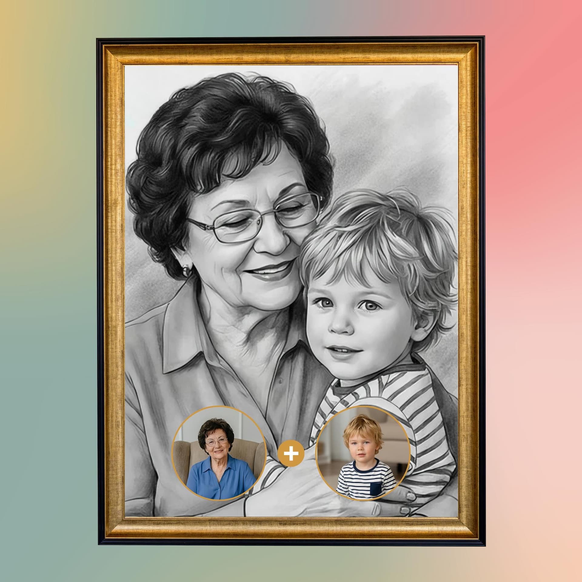 Custom Memorial Portrait — Step-by-Step DIY Woodworking Plans PDF Blueprint