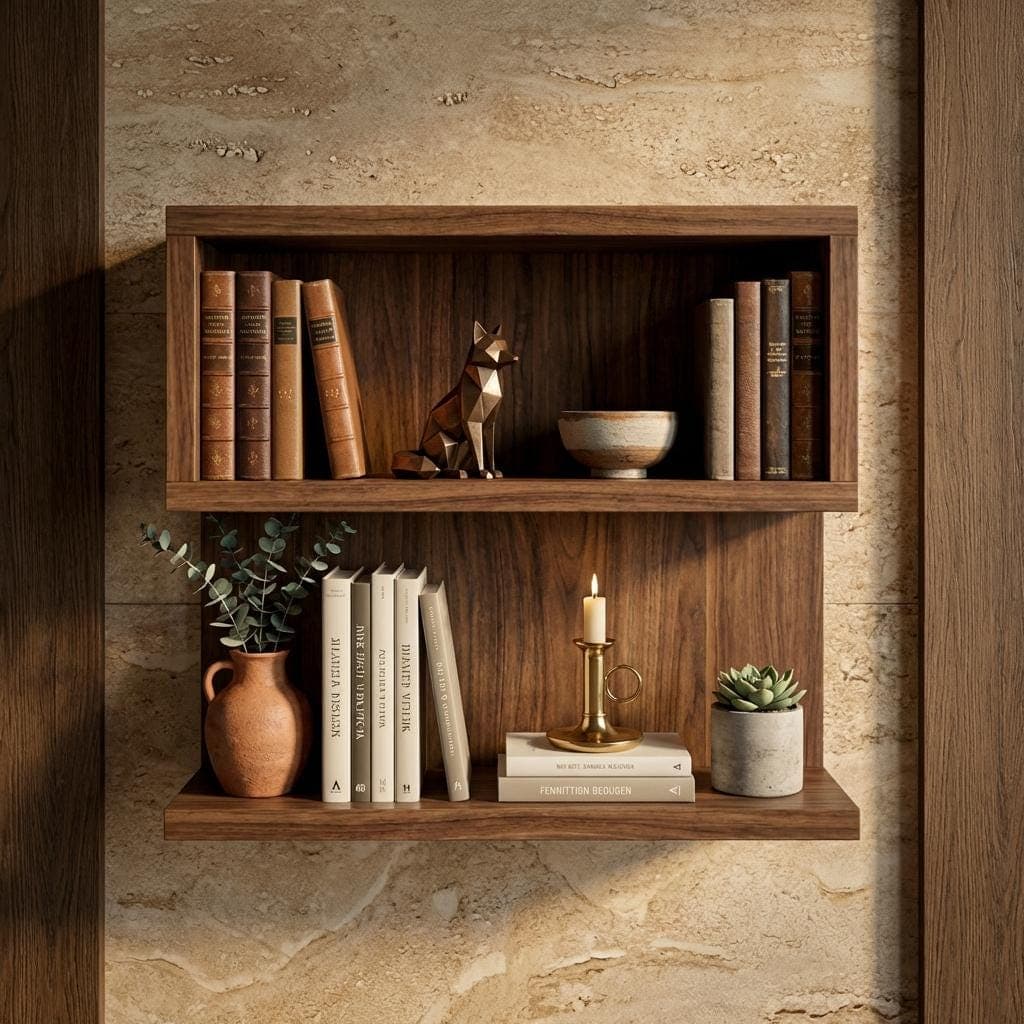 DIY S-Shaped Floating Shelf Plans — Step-by-Step DIY Woodworking Plans PDF Blueprint