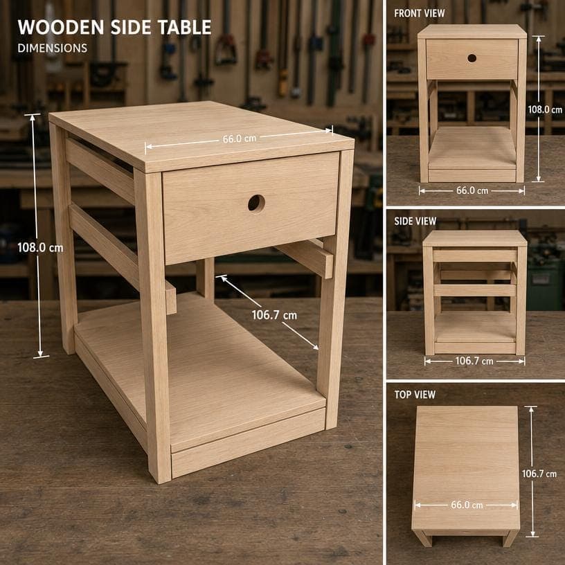Modular Workbench Plans — Step-by-step 3D assembly diagram
