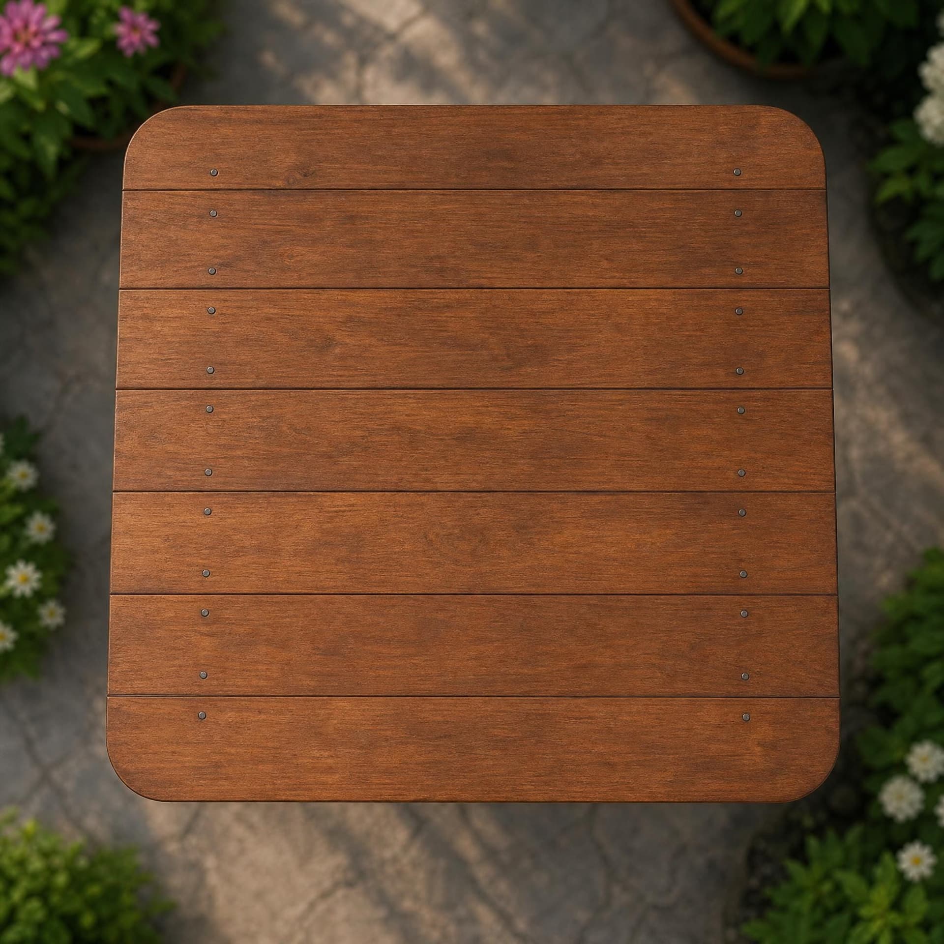 Midcentury Modern Dining Table Plans — Finished build photo