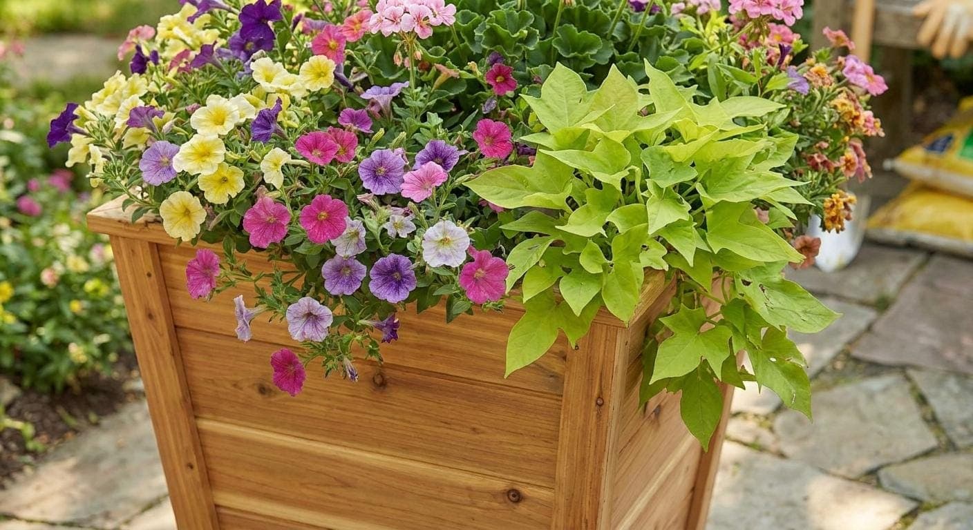 DIY Planter Box Plans — Cut list and material detail