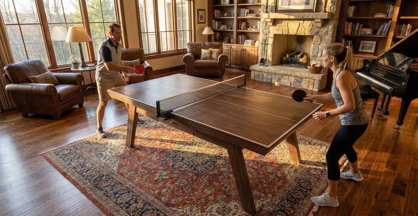DIY Outdoor Ping Pong Table Plans — Cut list and material detail