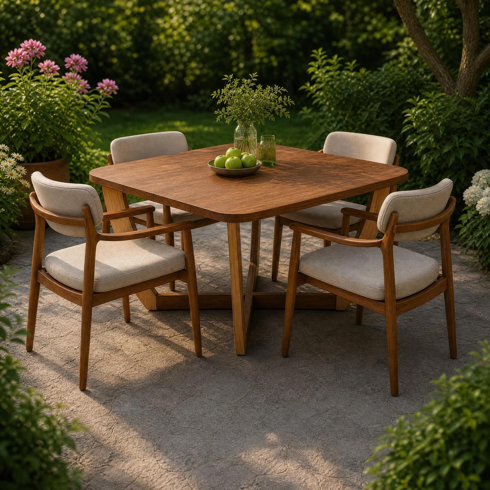 Midcentury Modern Dining Table Plans — Step-by-Step DIY Woodworking Plans PDF Blueprint