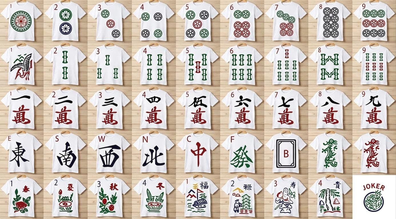 Mahjong Bundle — Cut list and material detail