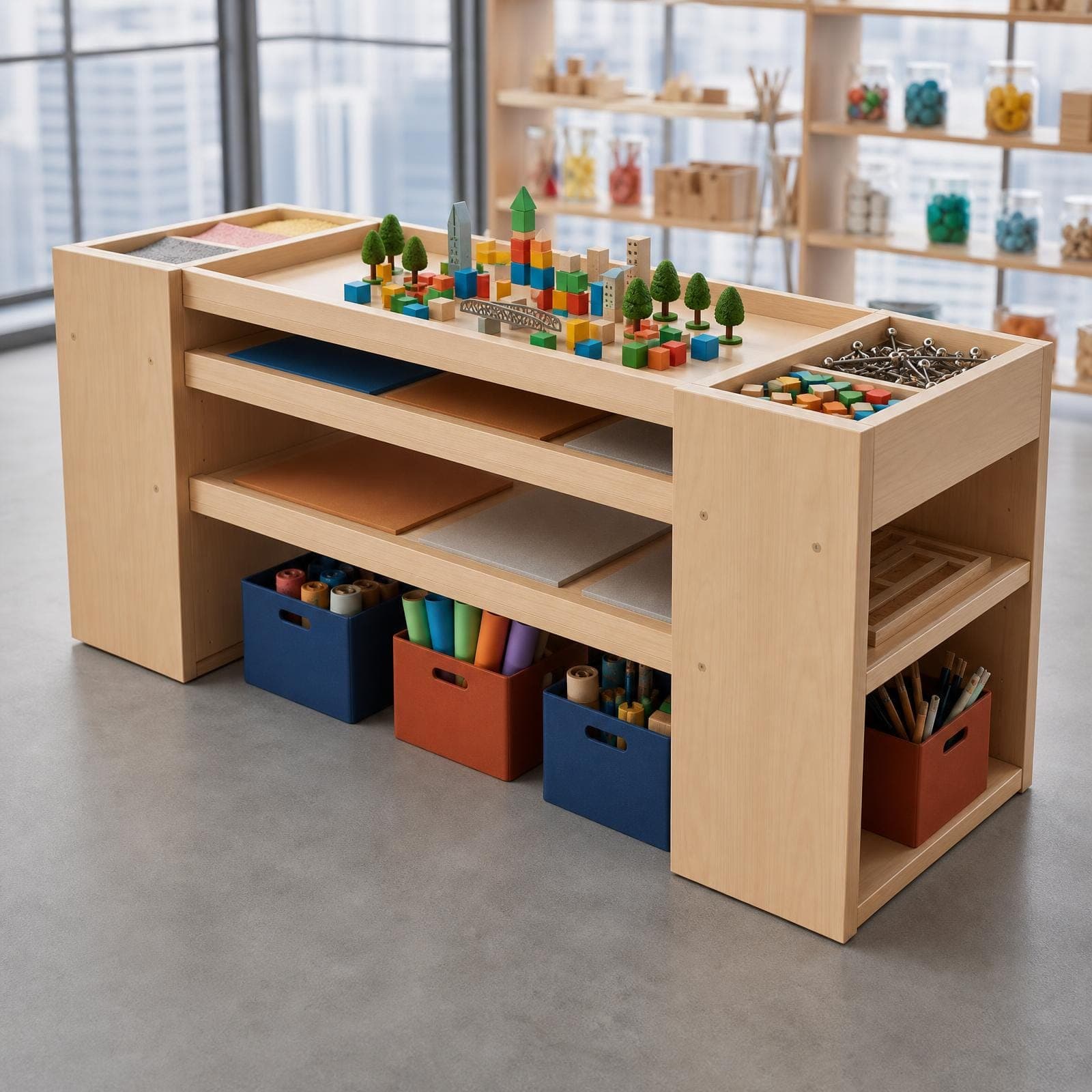 DIY Lego & Train Table Plans — Cut list and material detail