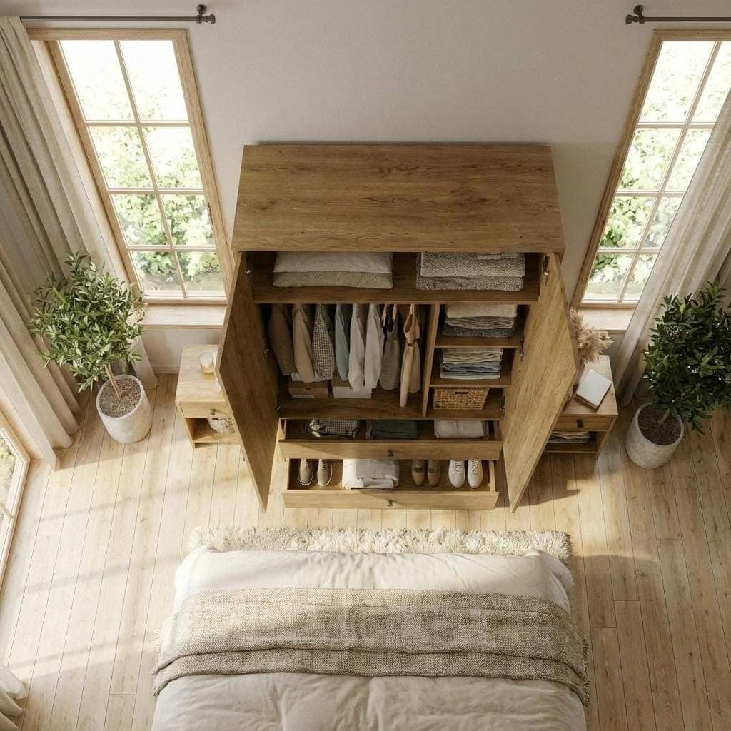 DIY Wardrobe Plans — Finished build photo