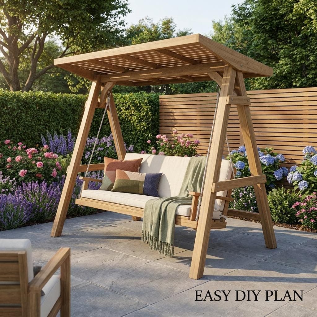 Arbor Swing Plans — Step-by-Step DIY Woodworking Plans PDF Blueprint