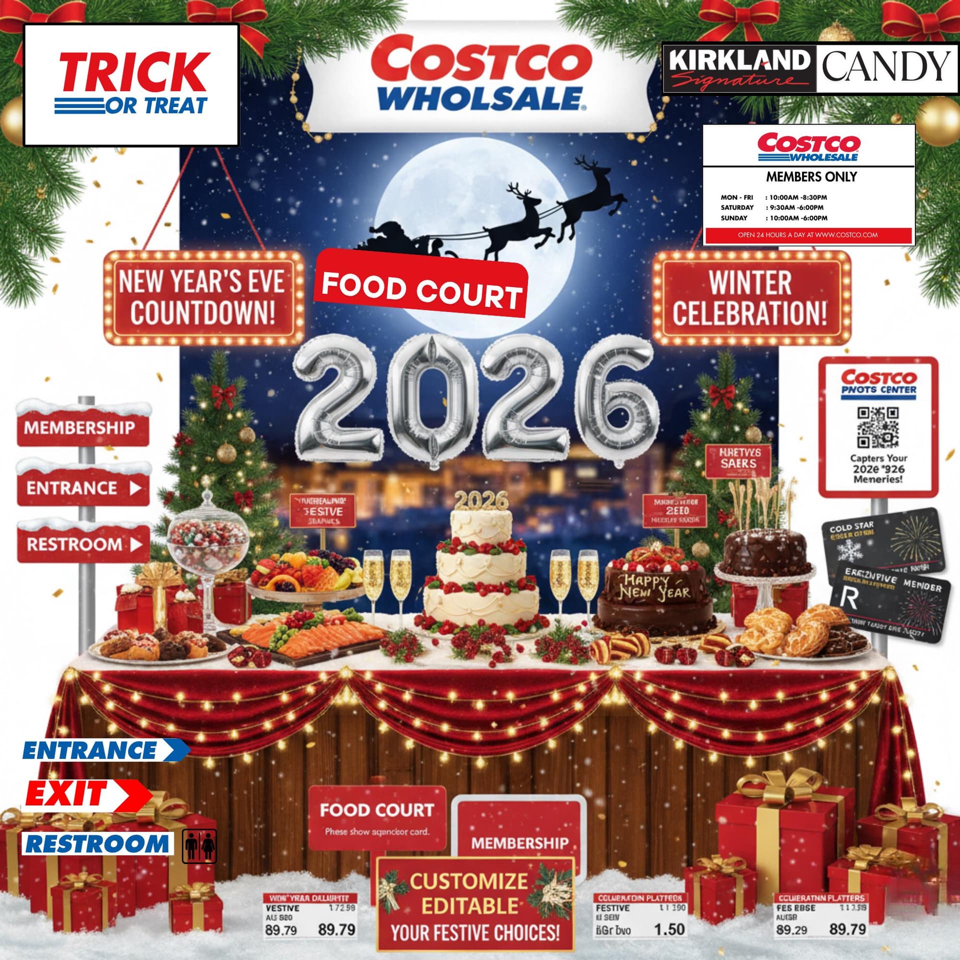 Costco New Year Party — Step-by-Step DIY Woodworking Plans PDF Blueprint
